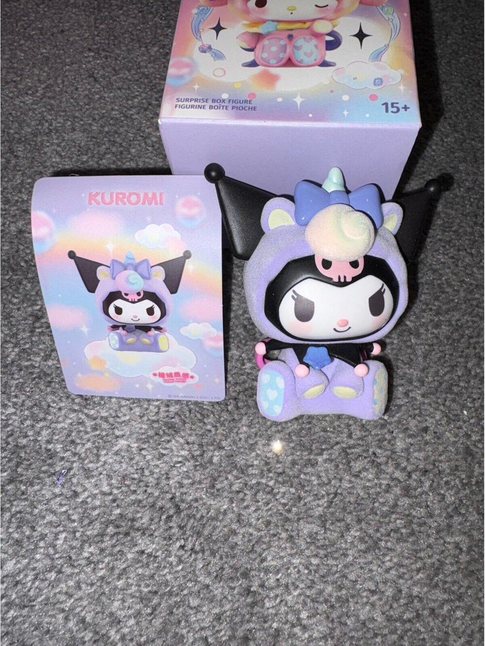 Miniso Sanrio Characters Fantasy Paradise Series Flocked Figure